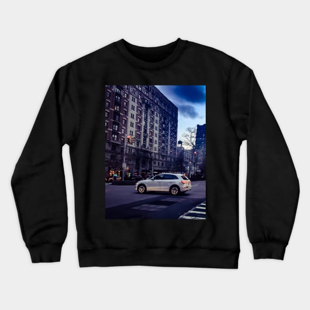 Upper West Side, Manhattan, NYC Crewneck Sweatshirt by eleonoraingrid